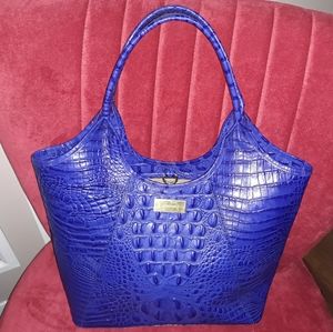 BRAHMIN ROYAL BLUE TOTE